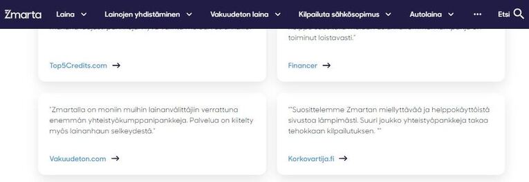Korkovartijan palaute Zmartasta