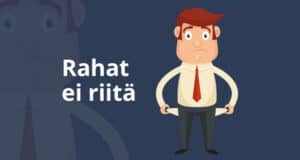 Miten toimia kun rahat ei riitä?