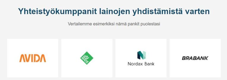 vertaaensin.fi lainojen yhdistäminen